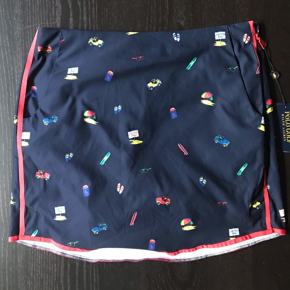 Polo Ralph Lauren Navy Golf Skirt